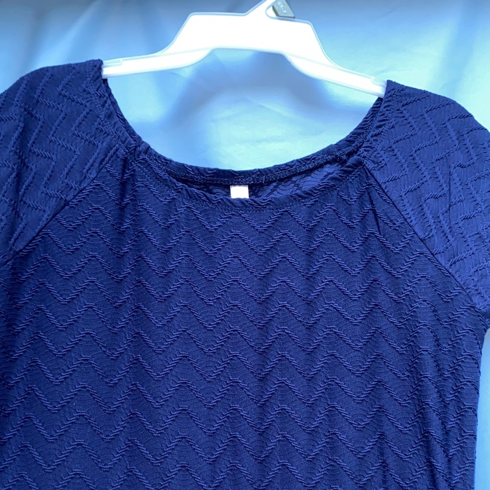 Xhilaration Navy Blue Dress - Picture 2 of 7